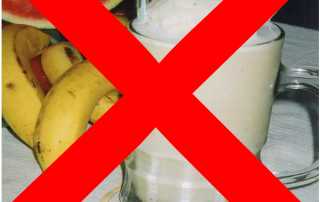 Picture of incompatible foods according to Ayurveda