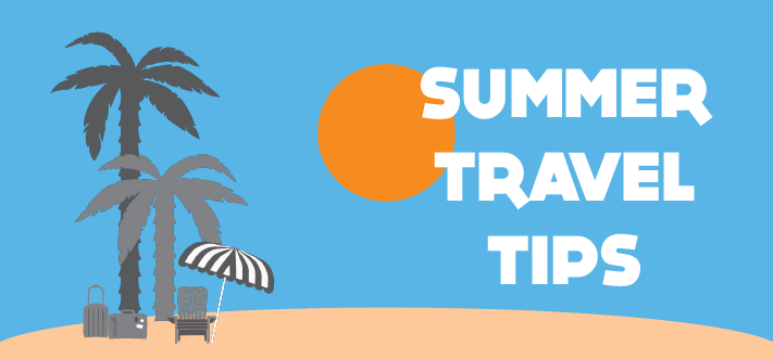 This image shows summer, sun, and travel.